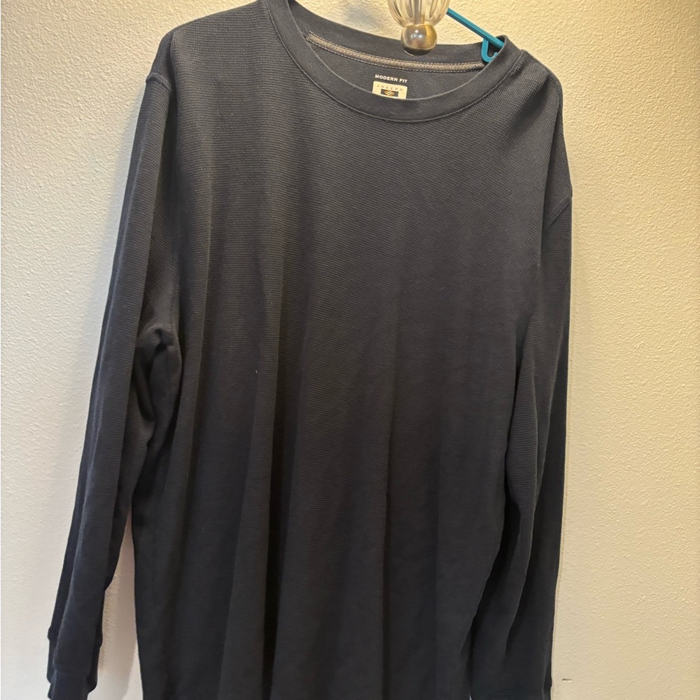 Joseph Charcoal Long Sleeve Tee